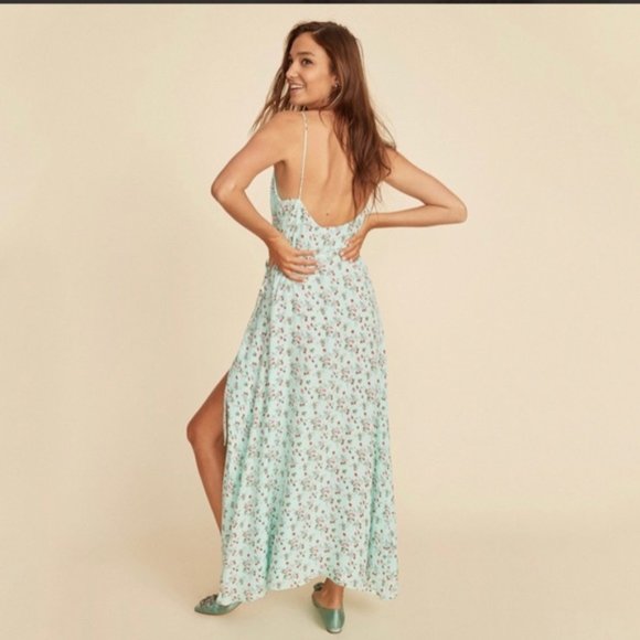 LPA Dress 138 in Blue Ditsy - SMALL - REVOLVE - Picture 6 of 13